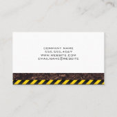 Construction Build | Contractor | Engineer 名刺 (裏面)