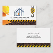 Construction Build | Contractor | Engineer 名刺 (正面/裏面)