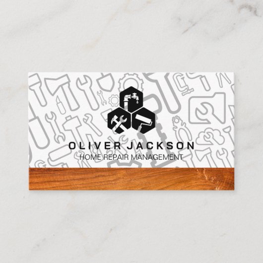 Construction Build | Contractor Tools 名刺 (正面)