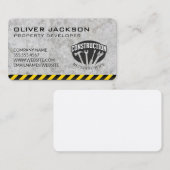 Construction | Builder | General Contractor 名刺 (正面/裏面)