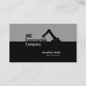 Construction Building Crane Business Card 名刺 (正面)