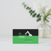Construction Building Crane Business Card 名刺 (スタンド正面)