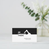 Construction Building Crane Business Card 名刺 (スタンド正面)