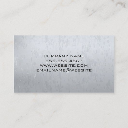 Construction Buildings | High Risers 名刺 (裏面)