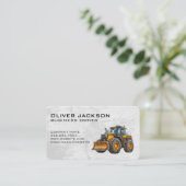 Construction | Bulldozer | Developer 名刺 (スタンド正面)