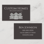 Construction Business Card 名刺 (正面/裏面)