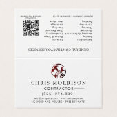 Construction Business Marketing Logo 名刺 (外部フラット)