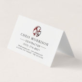 Construction Business Marketing Logo 名刺 (正面)