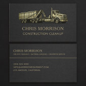 Construction Cleanup Services Professional  名刺