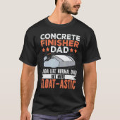 Construction Concrete Finisher 5 Tシャツ (正面)