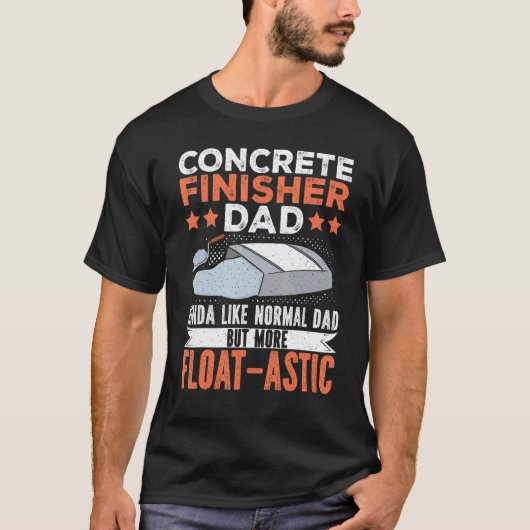 Construction Concrete Finisher 5 Tシャツ (正面)