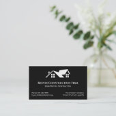 Construction Contractor Roofer Business Cards 名刺 (スタンド正面)