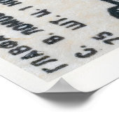 Construction Crane Matchbox Art Print, Soviet ポスター (角)