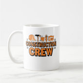Construction Crew コーヒーマグカップ (左)