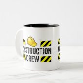 Construction Crew ツートーンマグカップ (正面左)