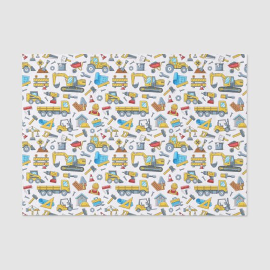 Construction Decoupage 薄葉紙 (正面)