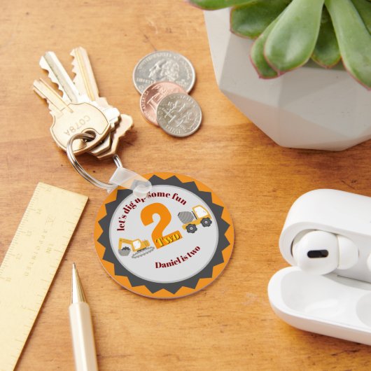 Construction Dump Truck キーホルダー (デスク)