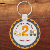 Construction Dump Truck キーホルダー (正面)