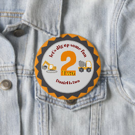 Construction Dump Truck 缶バッジ