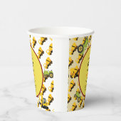 Construction Dump Truck Party Boy Birthday  紙コップ (右)