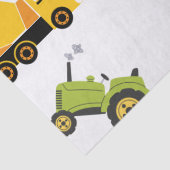 Construction Dump Truck Party Boy Birthday  薄葉紙 (詳細)