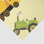 Construction Dump Truck Party Boy Birthday  Tissue 薄葉紙 (詳細)