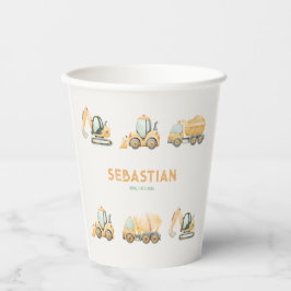 Construction Dump Truck Party Paper Cup 紙コップ