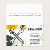 Construction Equipment | Home Repair Hand Tools 名刺 (外部フラット)