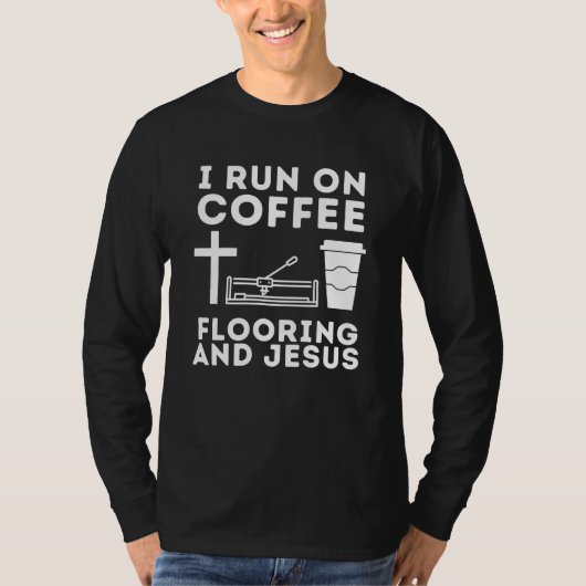 Construction Floor Installer Flooring Contractor Tシャツ (正面)