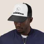  Construction Handyman Monogram Logo Black  キャップ (インサイチュ)