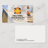 Construction Helmet | Hammer Wrench | Contractor 名刺 (正面/裏面)