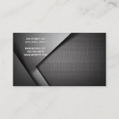 Construction Home Hammer Logo 名刺 (裏面)