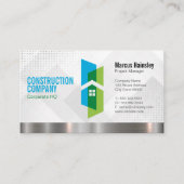 Construction Homes Logo | Builder Architect 名刺 (正面)