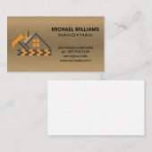 Construction Logo | Builder Architect  名刺 (正面/裏面)