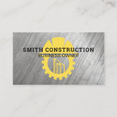 Construction Logo | Builders | Engineering 名刺 (正面)