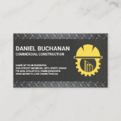 Construction Logo | Circular Saw | Steel 名刺 (正面)