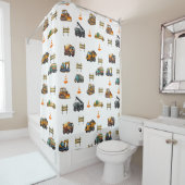 Construction machinery  シャワーカーテン (インサイチュ)