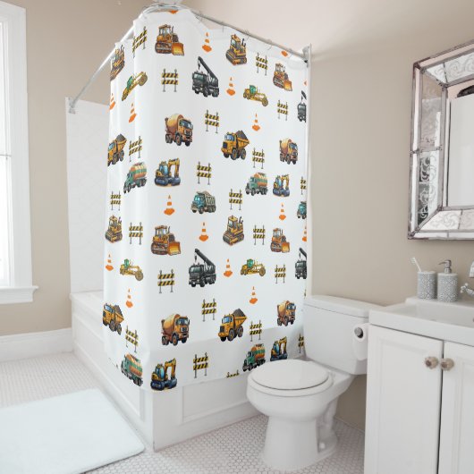 Construction machinery  シャワーカーテン (インサイチュ)