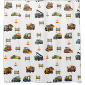 Construction machinery  シャワーカーテン (正面)