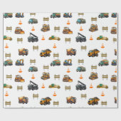 Construction machinery  ラッピングペーパー (フラット)