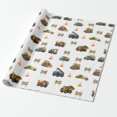 Construction machinery  ラッピングペーパー (アンロールド)