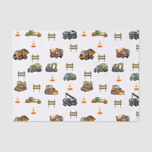 Construction machinery  薄葉紙 (正面)