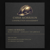 Construction Management Hard Hat Professional 名刺