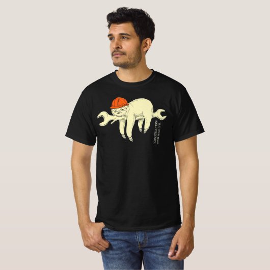 Construction Never Heard Of It Funny Construction  Tシャツ (正面フル)