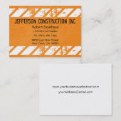 Construction Orange Large Companyの名刺 名刺 (正面/裏面)
