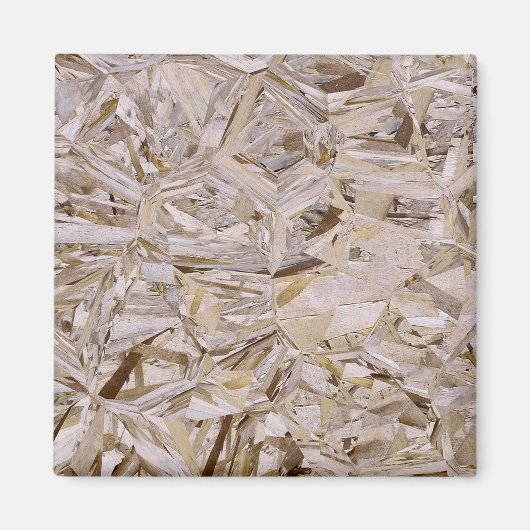 Construction OSB Plywood Style マグネット (正面)