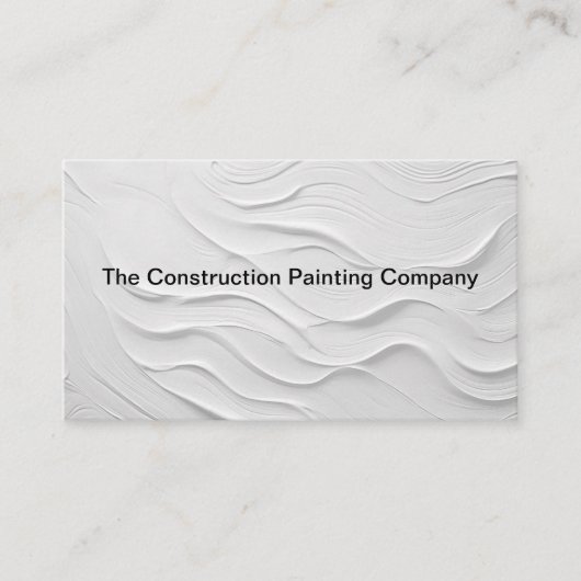 Construction Painting Professional Business Cards 名刺 (正面)