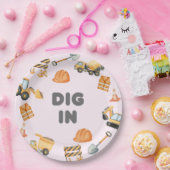 Construction Party Plates ペーパープレート (パーティー)