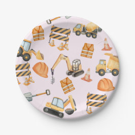 Construction Plates ペーパープレート