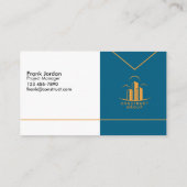 Construction Project Manager 名刺 (裏面)